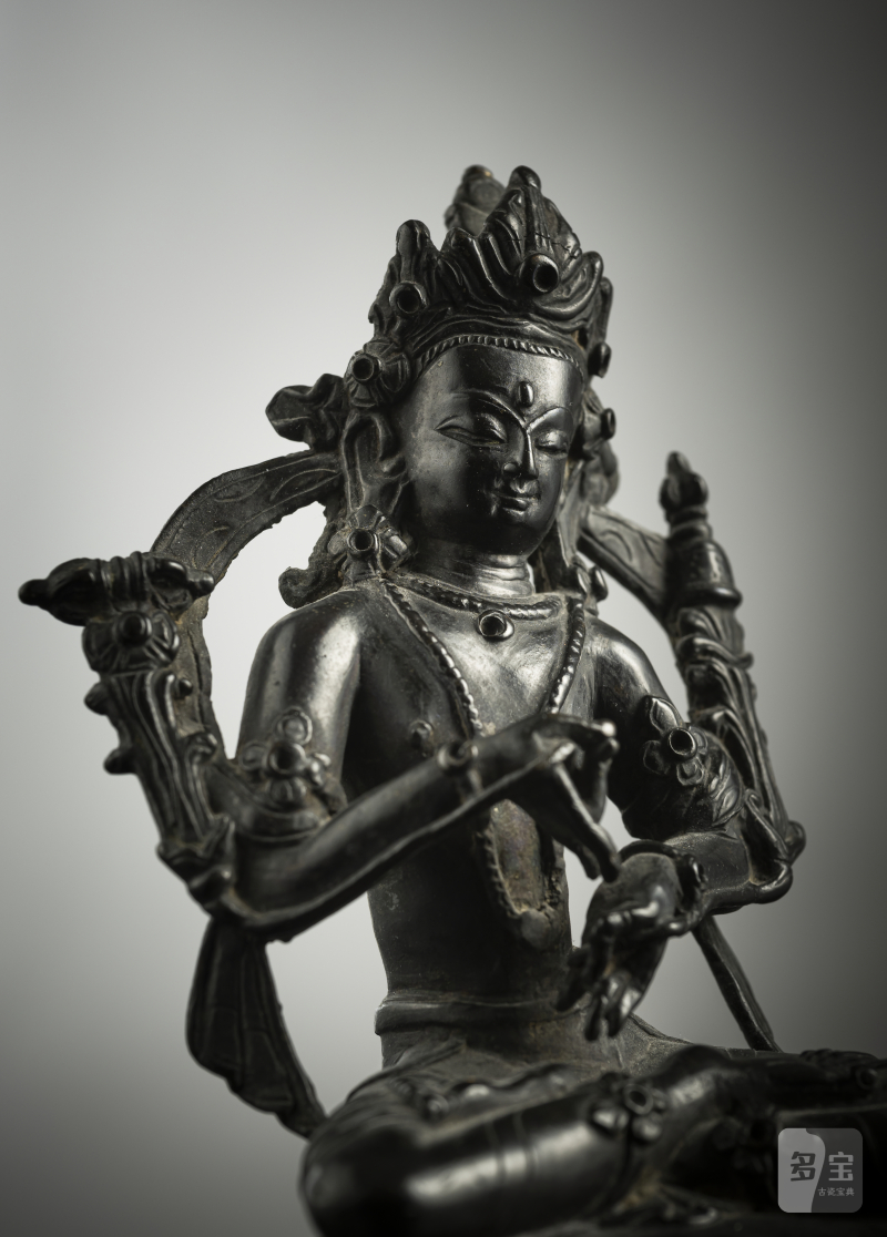 A BRONZE FIGURE OF VAJRASATTVA - 图3